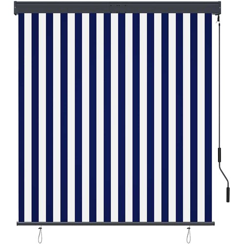  Vanjska roleta 140 x 250 cm plavo-bijela Slike