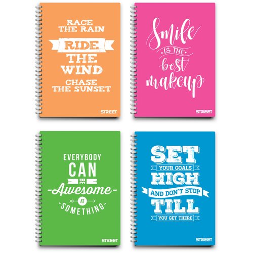 STREET Zvezek s špiralo A5 karo Cene