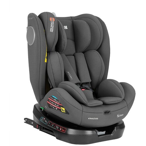 Kikka Boo Autosedi&amp;scaron;te 40-150 cm I-Moove 2 I-SIZE ISOFIX Dark Grey KKB00102 Slike