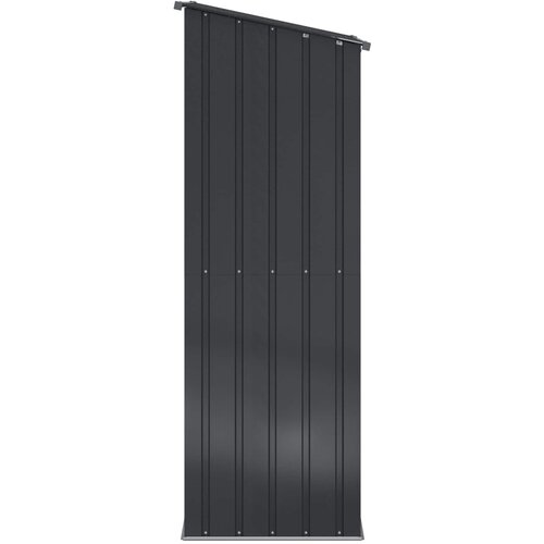  Vrtne &amp;scaron;upe Antracit 103 x 74 x 200 cm Metal Slike
