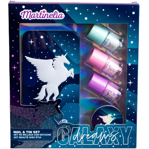 Martinelia Galaxy Dreams Dream Nails & Tin Box poklon set (za djecu)