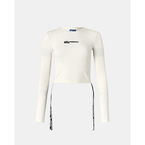 Karl Lagerfeld A1W17037 LS RIBBED Bež Slike