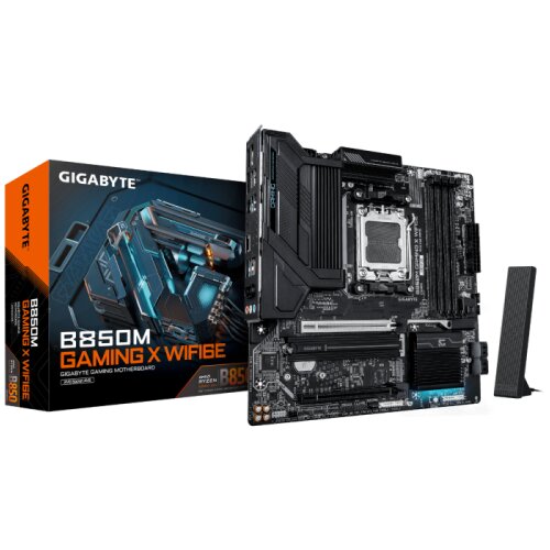 Gigabyte B850M GAMING X WIFI6E, DDR5, SATA3, USB3.2Gen2, DP, 2.5GbE, WiFi 6E, AM5 mATX Cene