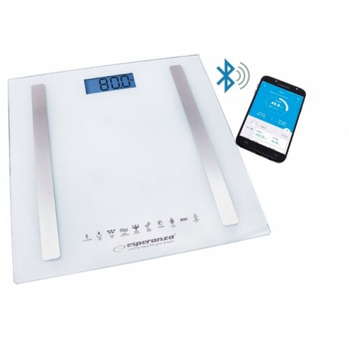 Esperanza EBS016W personal scale Square White Electronic personal scale Cijene