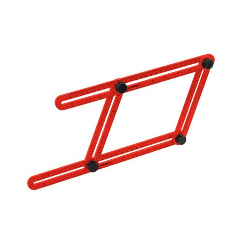 Pro Uglomjer podesivi &amp;scaron;ablon 25x12cm -PK504 Slike