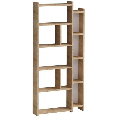 Kalune Design Biblioteka u dekoru hrasta u prirodnoj boji 65x150 cm Momo – Cijene