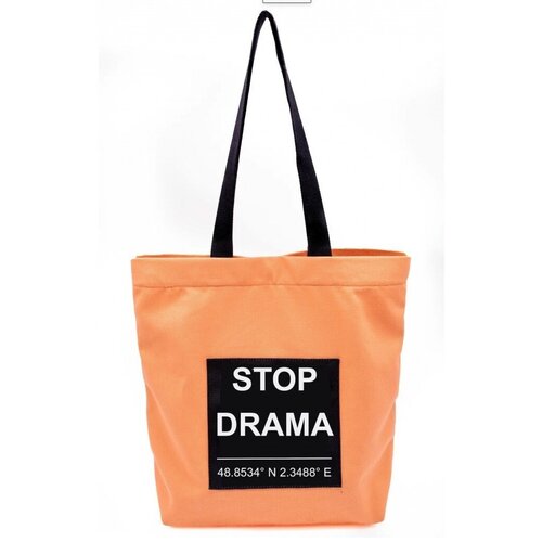 Verb To Do Torbe STOP DRAMA Oranžna Cene