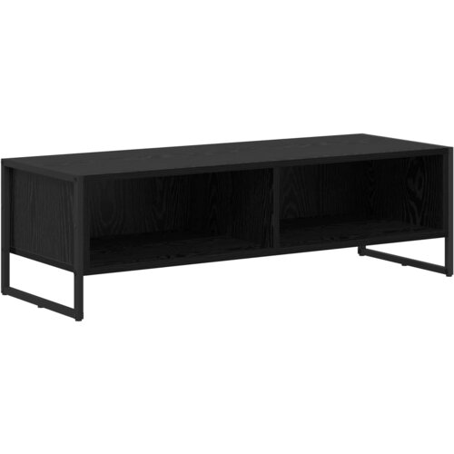 vidaXL TV omarica Črna Orehovina 100 x 36.5 x 30.5 cm Konstruiran les, (5000092298) Cene