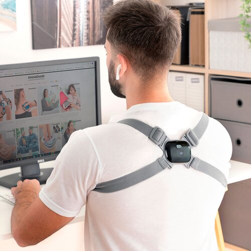  Punjivi pametni trener za držanje tijela s vibracijama Viback InnovaGoods Slike