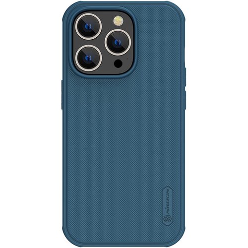 Nillkin SK&Oacute;RZANE ETUI CASE OBUDOWA FUTERAŁ DO IPHONE 14 PRO NIEBIESKI, (21911207) Cene