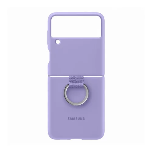Samsung original silikonski Ring Case ovitek EF-PF711TVE za Galaxy Z Flip 3 F711 - vijola