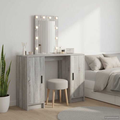  Toaletni stol Siva 102 x 33 x 135 cm Konstruirano drvo Cene