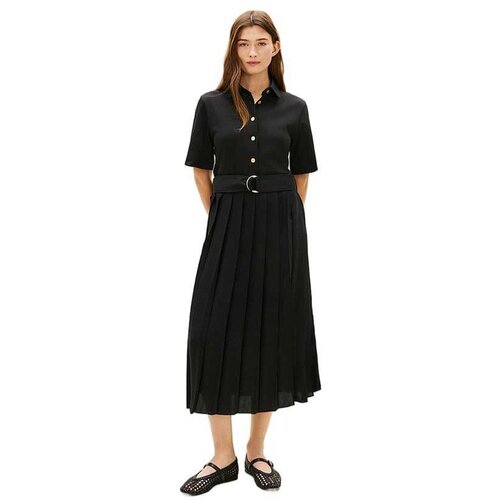 Tommy Hilfiger crna midi haljina Cene