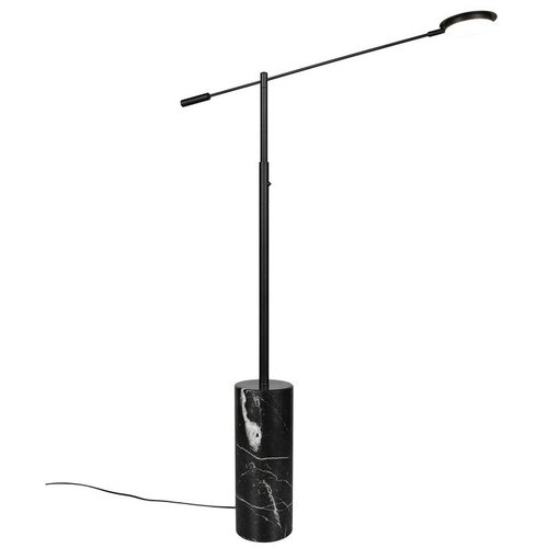 Trio Select Črna LED stoječa svetilka (vi&amp;scaron;ina 145 cm) Fiore &amp;ndash; Slike