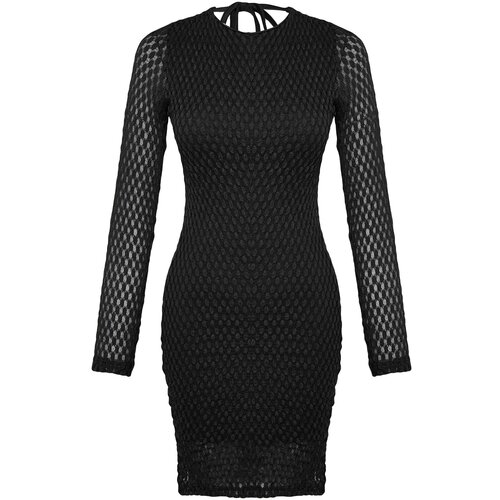 Trendyol Dress - Black - Bodycon Cene