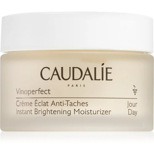 Caudalie vinoperfect Instant Brightening Moisturizer osvjetljujuća i hidratantna dnevna krema za lice protiv pigmentnih mrlja 50 ml za žene