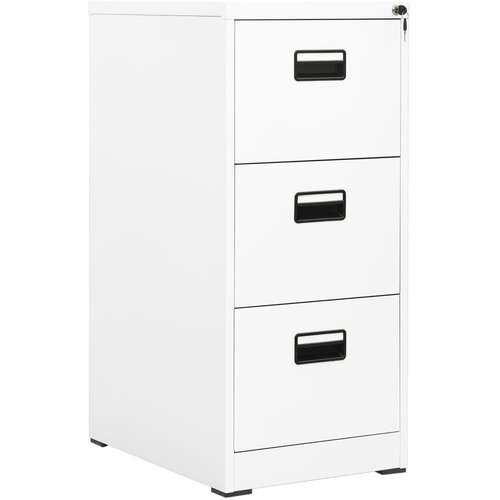 vidaXL arhivska omarica bela 46x62x102,5 cm jeklo Cene