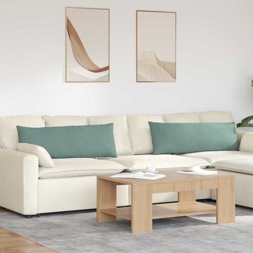  Jastučići za sofu 2 pcs Morska zelena 120 x 40 cm Cene