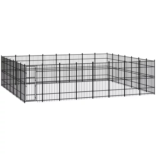  vanjski kavez za pse čelični 51,61 m²
