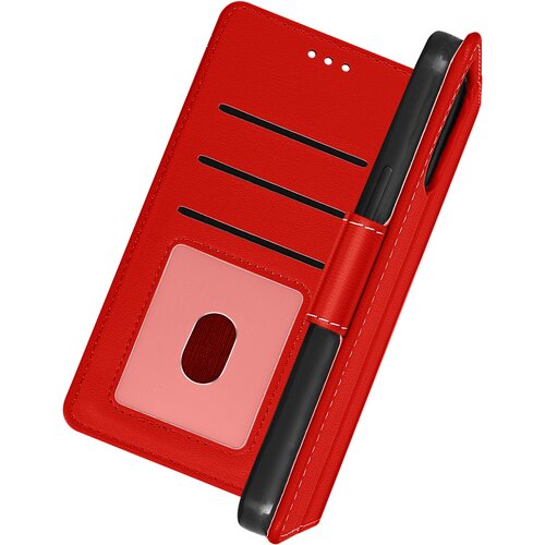 AVIZAR Folio Case iPhone 13 notranja in zunanja denarnica, stojalo za video - rdeca, (20632049) Cene