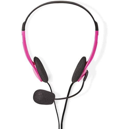 Nedis Slu&scaron;alice sa mikrofonom 2x 3.5mm 2m Roze Cijene