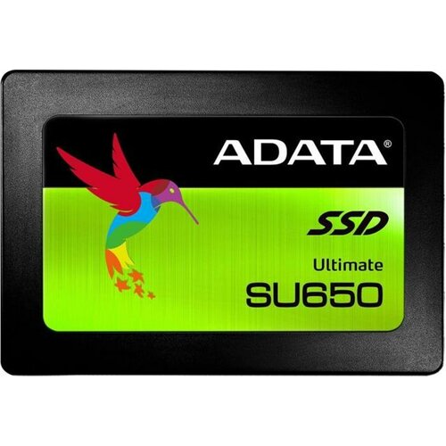 Adata 480GB Ultimate SU650 3D NAND 520/450MB/s ASU650SS-480GT-C ssd hard disk Slike