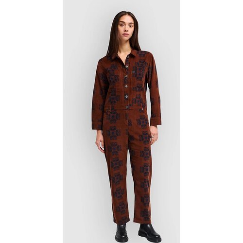 Rvca Shannen Relaxed Jumpsuit chocolate Slike