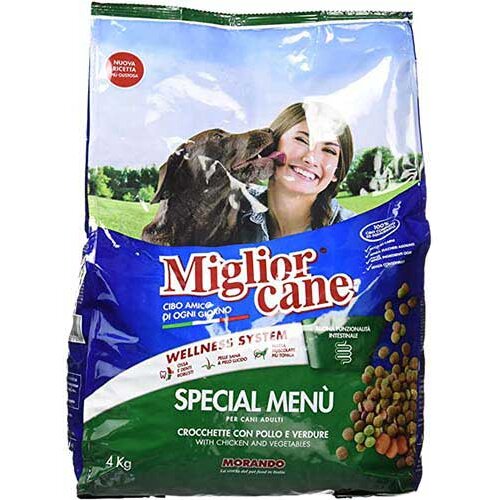  MIGLIOR CANE HRANA ZA PSE KROKETI SA PILETINOM I POVRĆEM 4KG MIGLIOR CANE Cijene