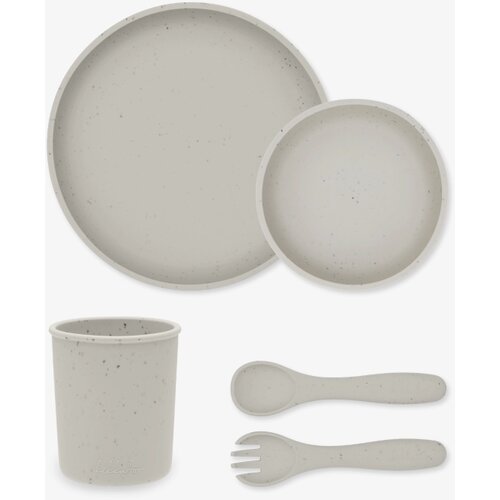 Kikka Boo Silikonski set za hranjenje 5 delova Platinum Sand Slike