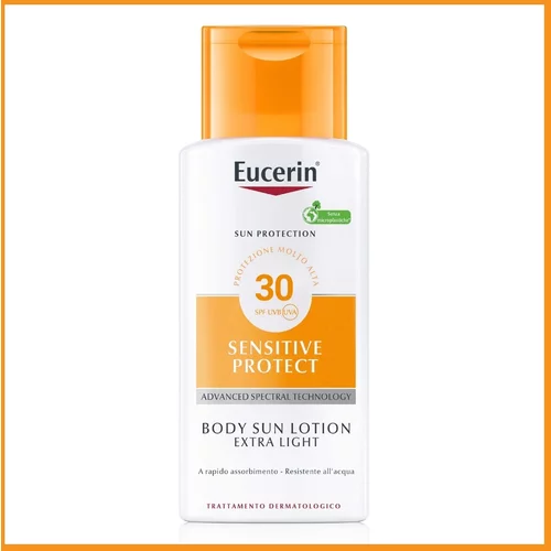Eucerin Sun Sensitive Protect Sun Lotion SPF30 losjon za sončenje za občutljivo kožo 150 ml