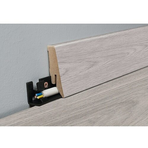 MYSTYLE Podna kutna lajsna K58 C Eterični hrast (D x &amp;Scaron; x V: 260 cm x 18 mm x 58 mm, MDF) Slike