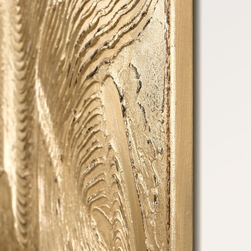 Malerifabrikken Ročno naslikana slika 88x118 cm Metallic Champagne &amp;ndash; Slike