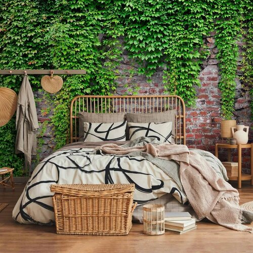  Foto tapeta - Brick and ivy 147x105 Slike