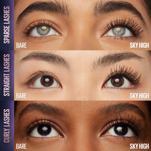 Maybelline Lash Sensational Sky High maskara za volumen in podalj&amp;scaron;anje trepalnic odtenek Plum Twilight 7.2 ml Slike
