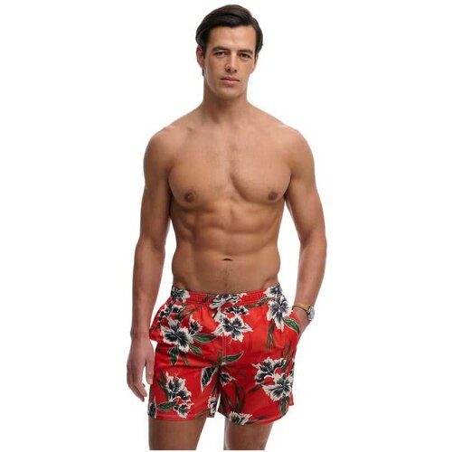 Superdry crveni muški šorts za kupanje Cene