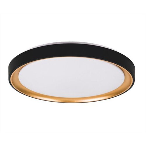 Mitea_Electric M205459 24W 6500K LED SMD crno zlatna plafonjera Mitea Lighting Cene
