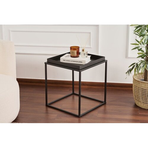 Hanah home Club sto Shb-18, 45x45x52 cm, Crni Cijene