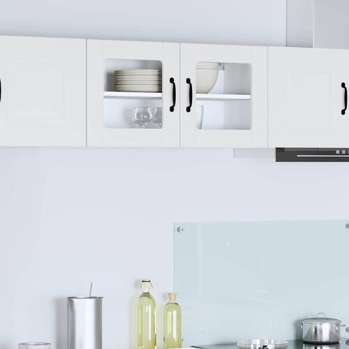 vidaXL zidni kuhinjski ormarić s policom bijelo 80 x 31 x 40 cm Cene