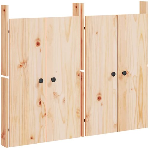  Vanjska kuhinjska vrata MEPPEL 2 kom 50 x 9 x 82 cm masivna borovina Slike