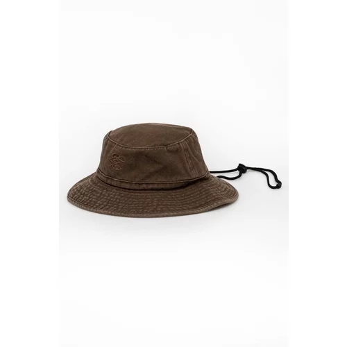 Rip Curl Pamučni šešir boja: smeđa, pamučni