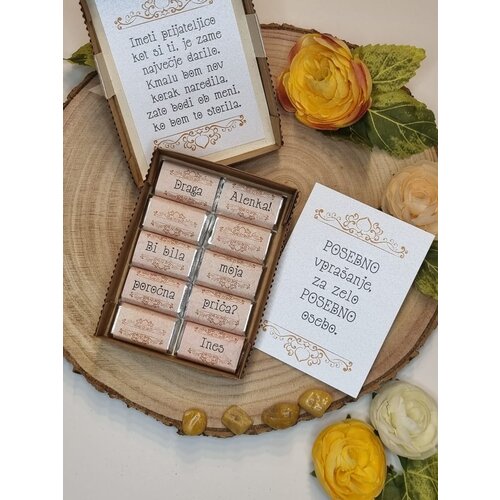  Darilo s čokoladicami POROKA PRIČA ČOKDAR 08 Cene