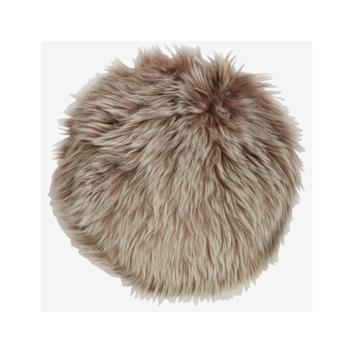  Jastuk za stolice fi 34 veštačko krzno svetlo braon Cene
