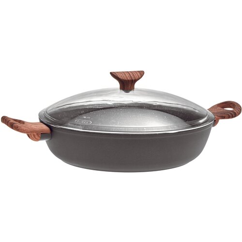 Sambonet pekač sa poklopcem 28cm Aluminium Rock&Rose Black Cene