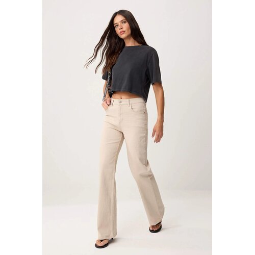 TRENDYOLMILLA ženski pantalone model Twoaw26Je00084, kamen-bež Cene