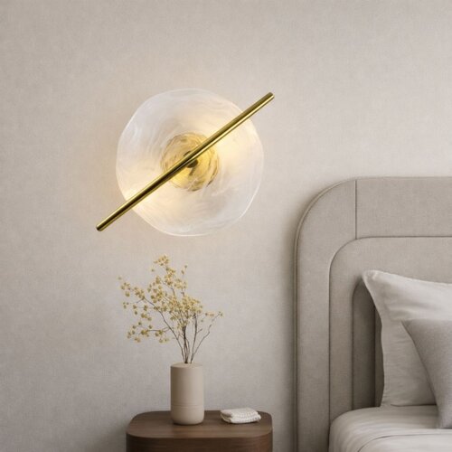  LED zidno svetlo RELAX LED/5W/230V zlatno/belo Slike