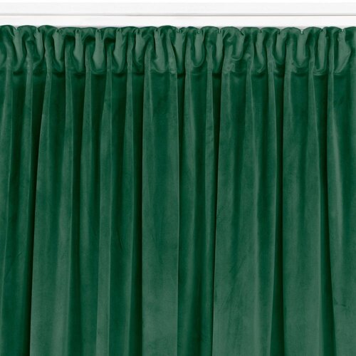  Curtain VILA color bottle green style classic transparent dragon tape 7.5 cm velvet 135x245 HOMEDE Slike