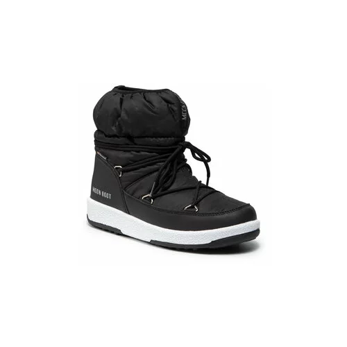 Moon Boot Škornji za sneg Jr Girl Low Nylon Wp 34051800001 D Črna