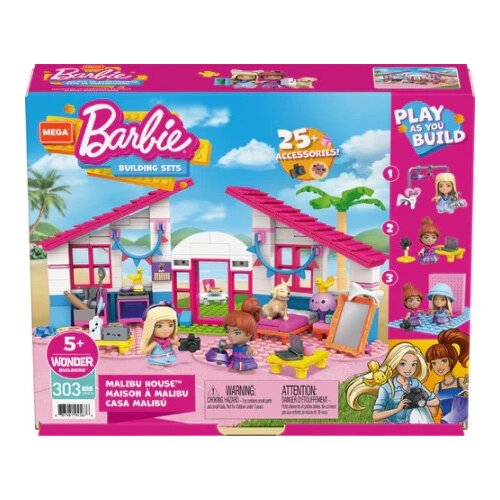 Barbie Mattel Mega Barbie: Malibu hiša (GWR34), (21382036) Cene