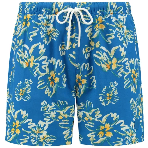 Shiwi Kratke kopalne hlače 'NICK' modra / mešane barve