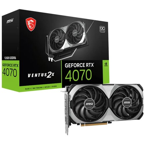 MSI nVidia GeForce RTX 4070 12GB RTX 4070 VENTUS 2X E1 12G OC grafička karta Cene